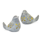 Melrose LED Lighted Bird Figurine (Set of 3)