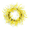 Melrose Spring Forsythia and Twig Wreath 21.75"D