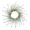 Melrose Lavender Floral Twig Wreath 28"D