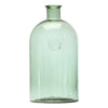 Glass Vase for Florals 12 Inch Height in Green Tone By Melrose