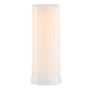 Melrose LED FIA Flame Designer Candle with White Hue 7.5