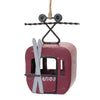 Melrose Vintage Ski Gondola Ornament (Set of 12)