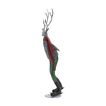 Melrose Iron Metal Skating Deer Decor (Set of 2)