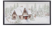 Lodge style holiday cabin wall decoration