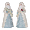 Melrose Winter Santa Figurine (Set of 2)