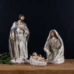 Resin Holy Family Christmas statue