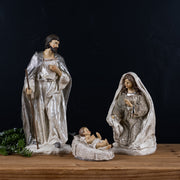 Resin Holy Family Christmas statue