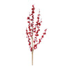 Melrose Flocked Berry Twig Spray (Set of 12)