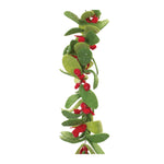 Melrose Fabric Mistletoe String Garland (Set of 2)