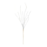 Melrose Flocked Tinsel Branch (Set of 12)