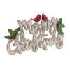 Melrose Merry Christmas Tabletop Sign (Set of 2)