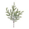 Snow flocked pine spray by Melrose