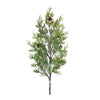 28-inch pine spray with pinecones by Melrose