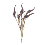 Decorative Artificial Seeded Bush Set of 12 – Autumn Colors – 23" Tall by Melrose