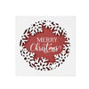 Merry Christmas plaque wall decor