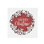 Merry Christmas Plaque 12" Square Wall Decor by Melrose