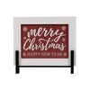 Merry Christmas Happy New Year sign