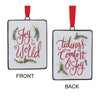 Melrose Holiday Sentiment Ornament (Set of 12)