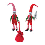 Melrose Vintage Elf Shelf Sitter (Set of 2)