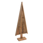 Christmas Natural Wood Table Tree Display 15.5"L by Melrose