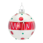 Melrose Whimsical Glass Ball Ornament (Set of 12)