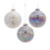 Melrose Irredescent Glass Ball Ornament (Set of 12)