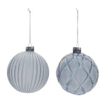 Melrose Frosted Glass Ball Ornament (Set of 6)