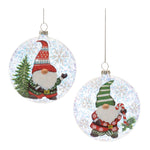 Melrose Gnome Ball Ornament (Set of 12)