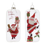 Melrose Whimsical Santa Ornament (Set of 12)