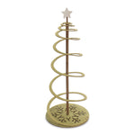 Spiral Wood Pine Tree 38.5H Christmas Tabletop Decor by Melrose
