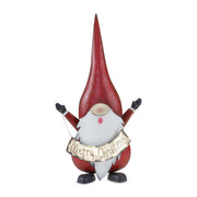 Melrose Metal Gnome with Merry Christmas 27