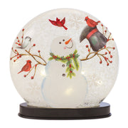 Melrose LED Lighted Snowman Orb 8
