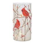 Melrose LED Cardinal Bird Luminary (Set of 2)