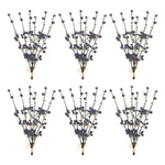 Christmas Winter Berry Bundle Set – Plastic 14.5" H Decorative Stems by Melrose