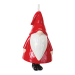 Melrose Ceramic Gnome Bell Ornament (Set of 12)