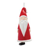 Melrose Ceramic Santa Bell Ornament (Set of 12)