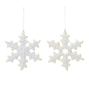 Snowflake Cookie Ornament (Set of 12)
