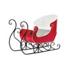 Melrose Iron Metal Sleigh Display 24.5"L