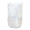 Melrose Irredescent Glass Candle Holder 9"H