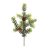 Melrose Winter Pine Cone Spray (Set of 6)