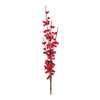 Foam and Plastic Ilex Berry Stems – 27 Inch Height – Red Christmas Holiday Stems – Melrose