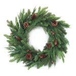 Melrose Mixed Pine Cone Wreath 27"D