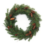 Melrose Mixed Pine Cone Wreath 26"D