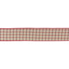 Melrose Tattersall Plaid Ribbon (Set of 6) 2.5" x 10 Yds.