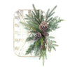 Melrose Pine Cone Wood Wall Hanging 20.5"H