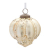 Melrose Distressed Gold Glass Ornament (Set of 6)