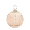 Melrose Etched Glass Ball Ornament (Set of 6)