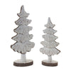 Decorative Resin Tree Set of 2 – Rustic 16 in Height Tabletop Accent By Melrose