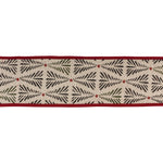 Wired Cotton Ribbon – Black and Beige Tree Pattern – 0.25 in Height 4 in Width By Melrose