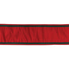 Polyester Holiday Ribbon 0.25 in Wired Red 4 in x 5 Yards By Melrose